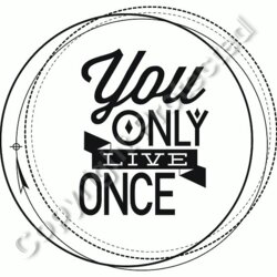 you only live once